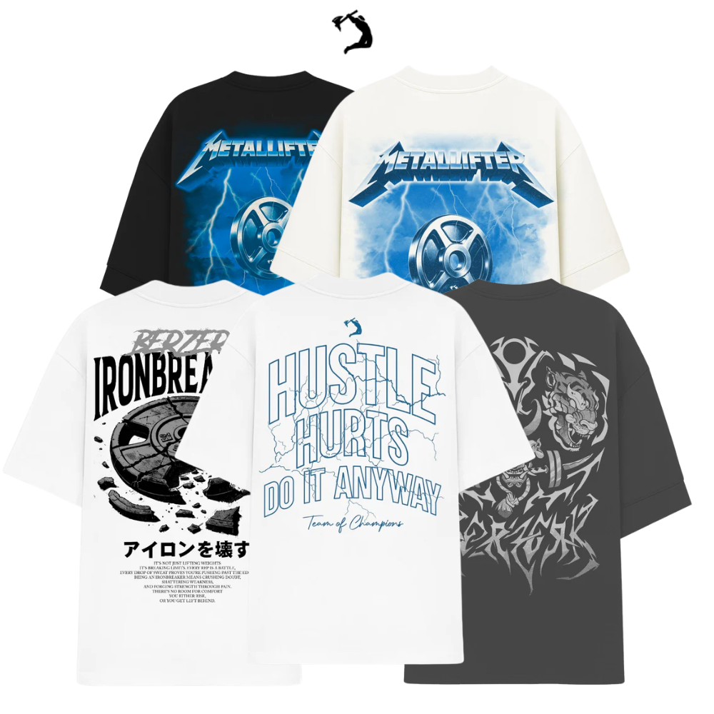 KIT Promocional 5x Oversized (OFERTA EXCLUSIVA)