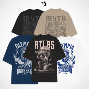 KIT Promocional 5x Oversized (OFERTA EXCLUSIVA)